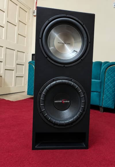 12” Bess Tube Subwoofers — Dual Setup