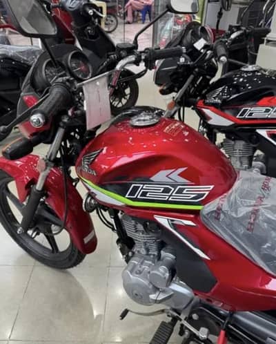 CB 125 F zero meter