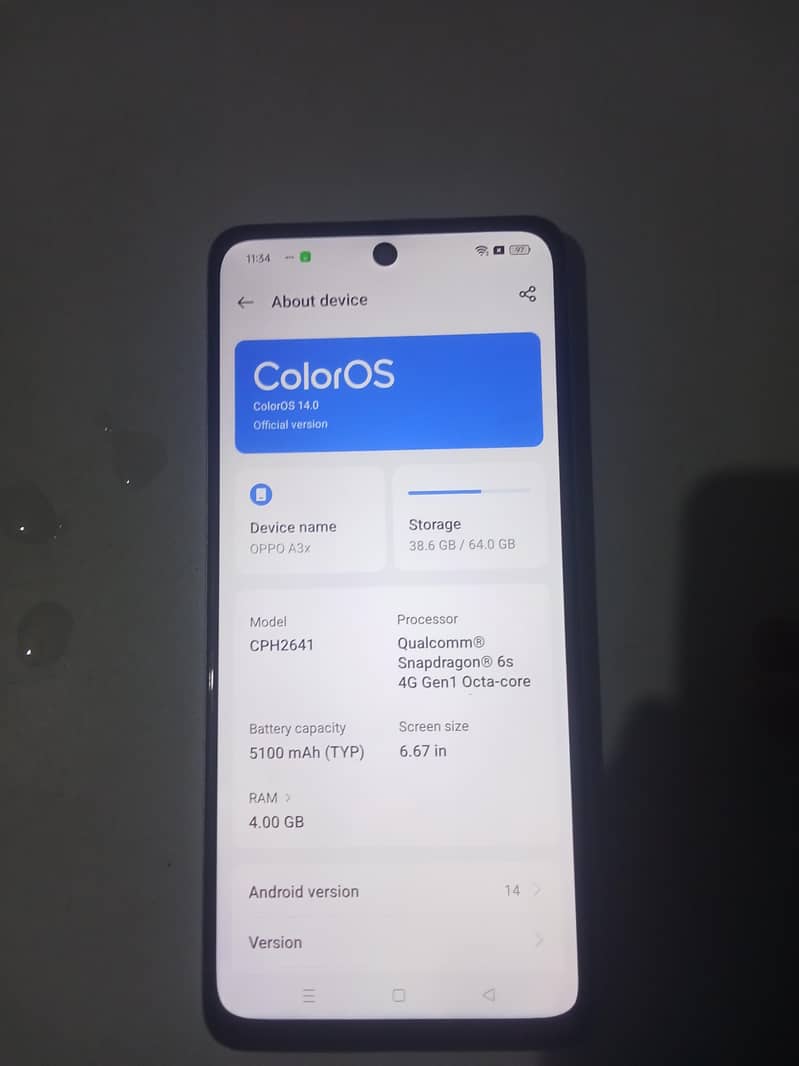 OPPO A3x 1