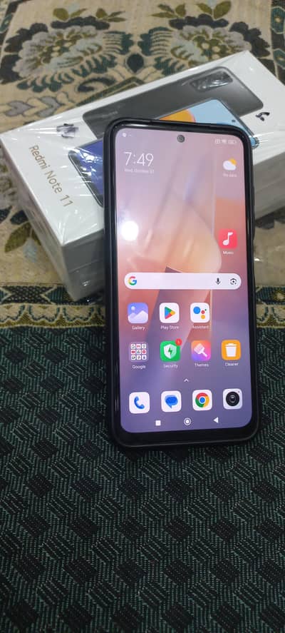 Xiaomi Redmi Note 11 with box and original adapter