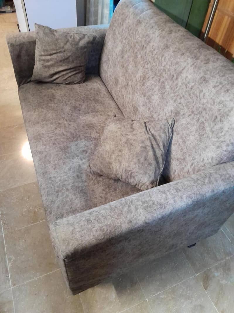 2 Grey Sofas set (2 units) 0