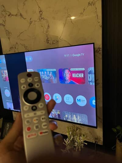 broken panel Haier qled tv 55inch