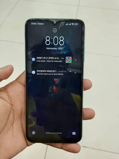 Xiaomi Redmi 9T 6+2gb 128gb pta for sell 18k final