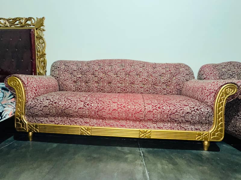 6 seater sofa set. 1