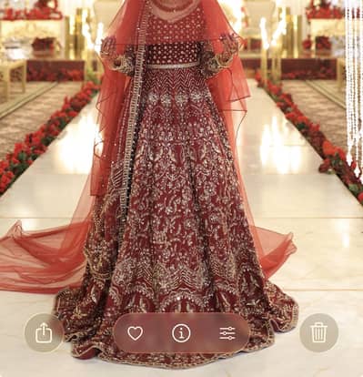 Batik Bridal lehnga