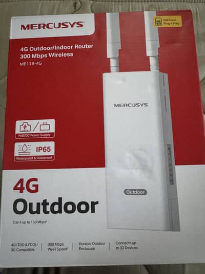 MERCUSYS 300mbps 300 mb outdoor 4G
