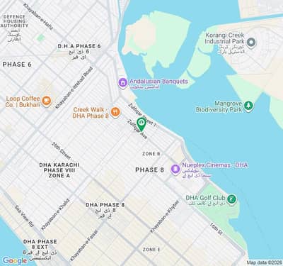 100 Yard Plot For Sale in Dha Phase 8 Zone B
