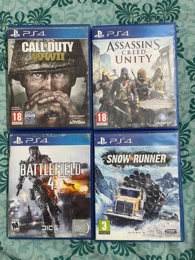 Bundle of PS4 games