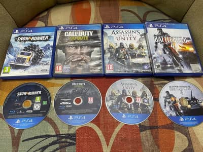 Bundle of PS4 games (Urgent sale)
