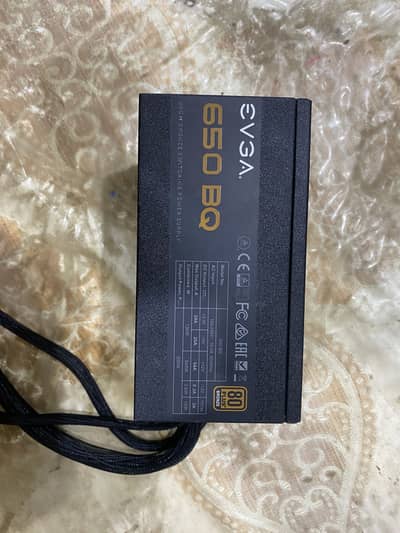 EVGA 650 BQ 650W 80+ Bronze PSU – Fully Working 