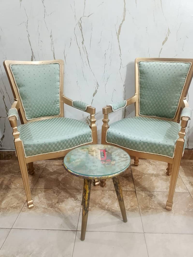 Chairs and table 0