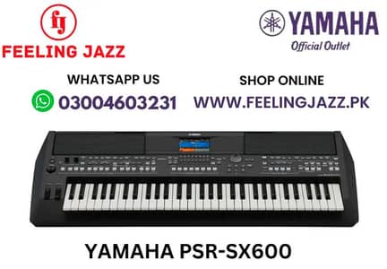 Yamaha PSR-SX600 Digital Keyboard/Piano/Grand Piano