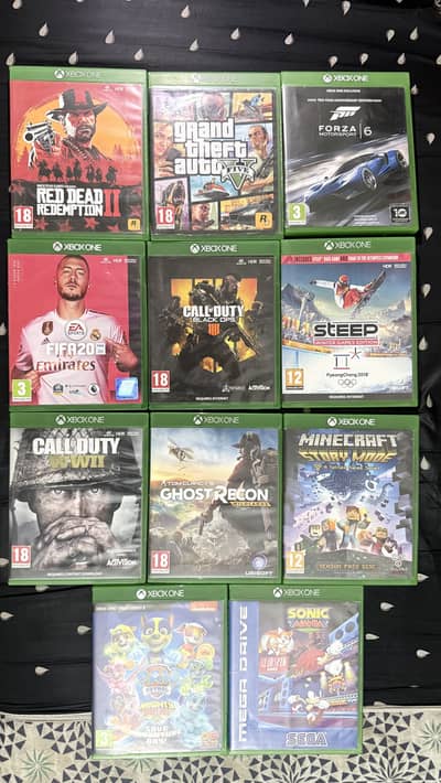 CD games 11 pieces