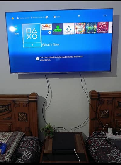 Playstation 4 Slim Jailbreak with 2 controllers for sale