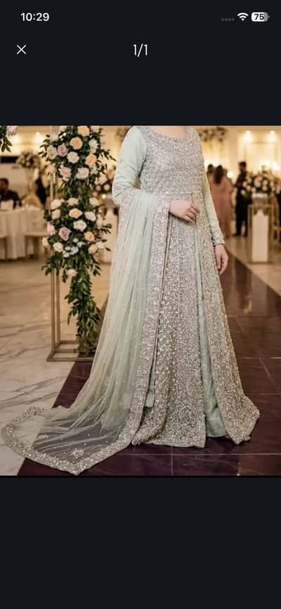 Bridal maxi