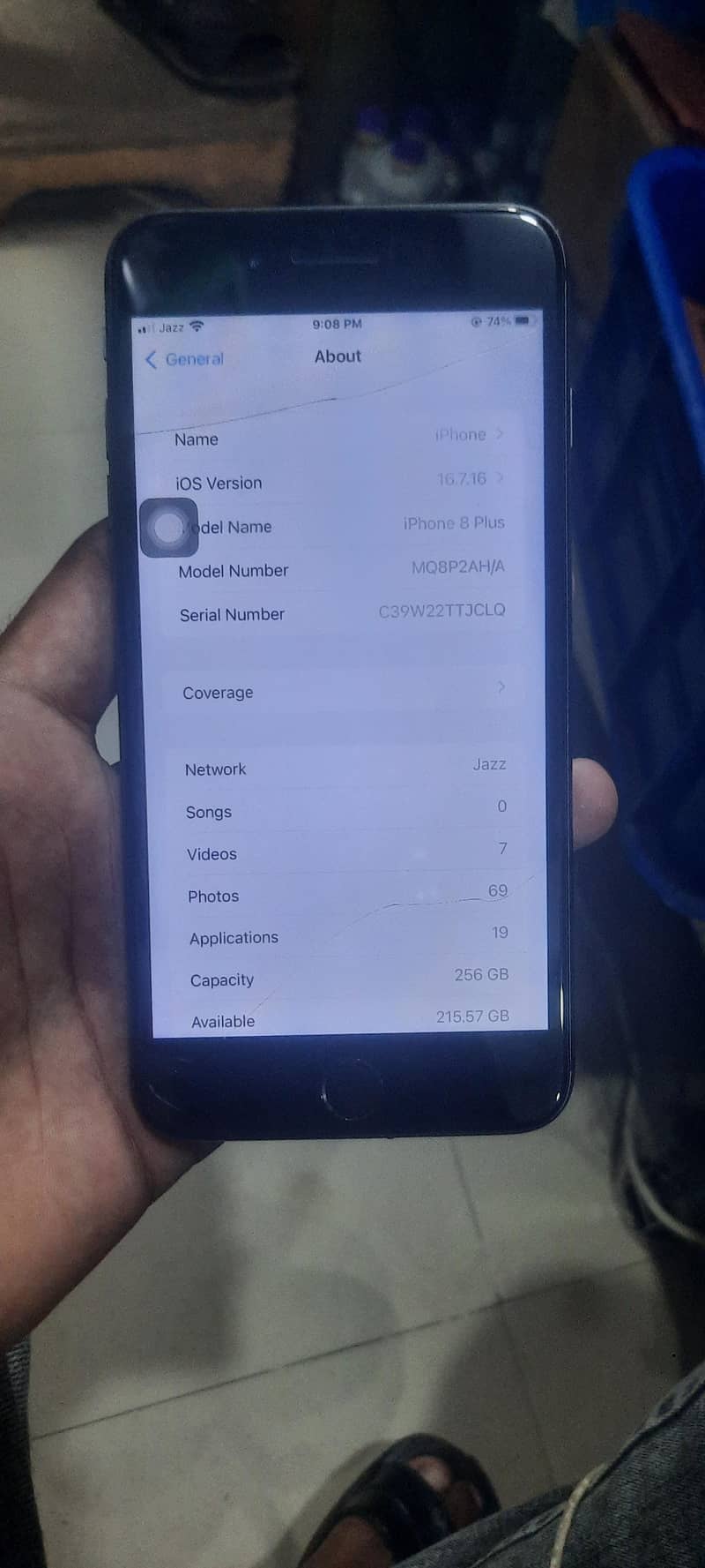 Apple iPhone 8 Plus 256 5