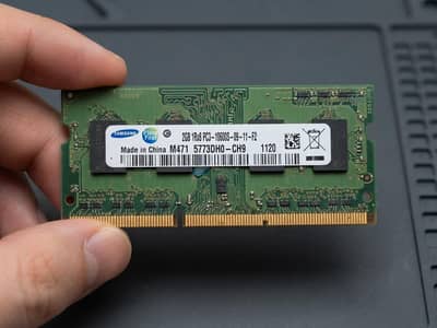 Samsung Laptop RAM DDR3 2GB  - 100% Working & Clean
