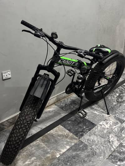 Fat-Tire Foldable Bicycle