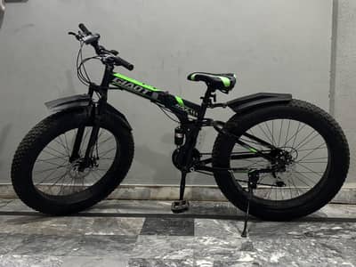 Fat-Tire Foldable Bicycle