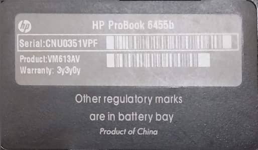 HP ProBook 6456b