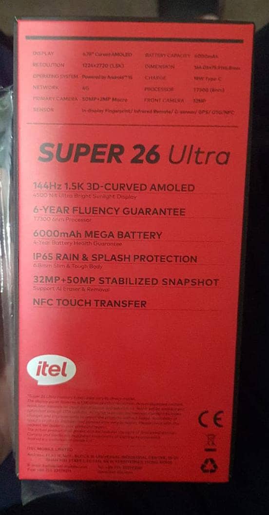 Itel Other Model 2