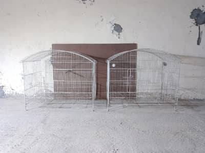 2 cages available for sale