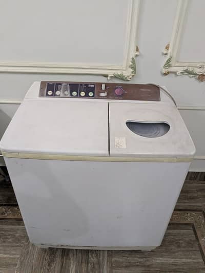Toshiba duel washing machine