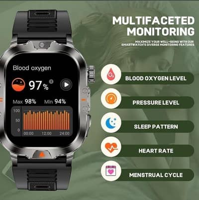 BLAKTRON STORM S1 & S2 Rugged Smartwatch