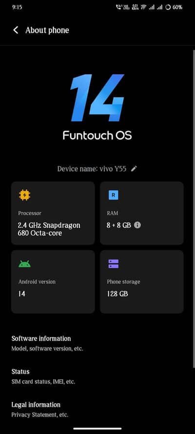 Vivo Y55