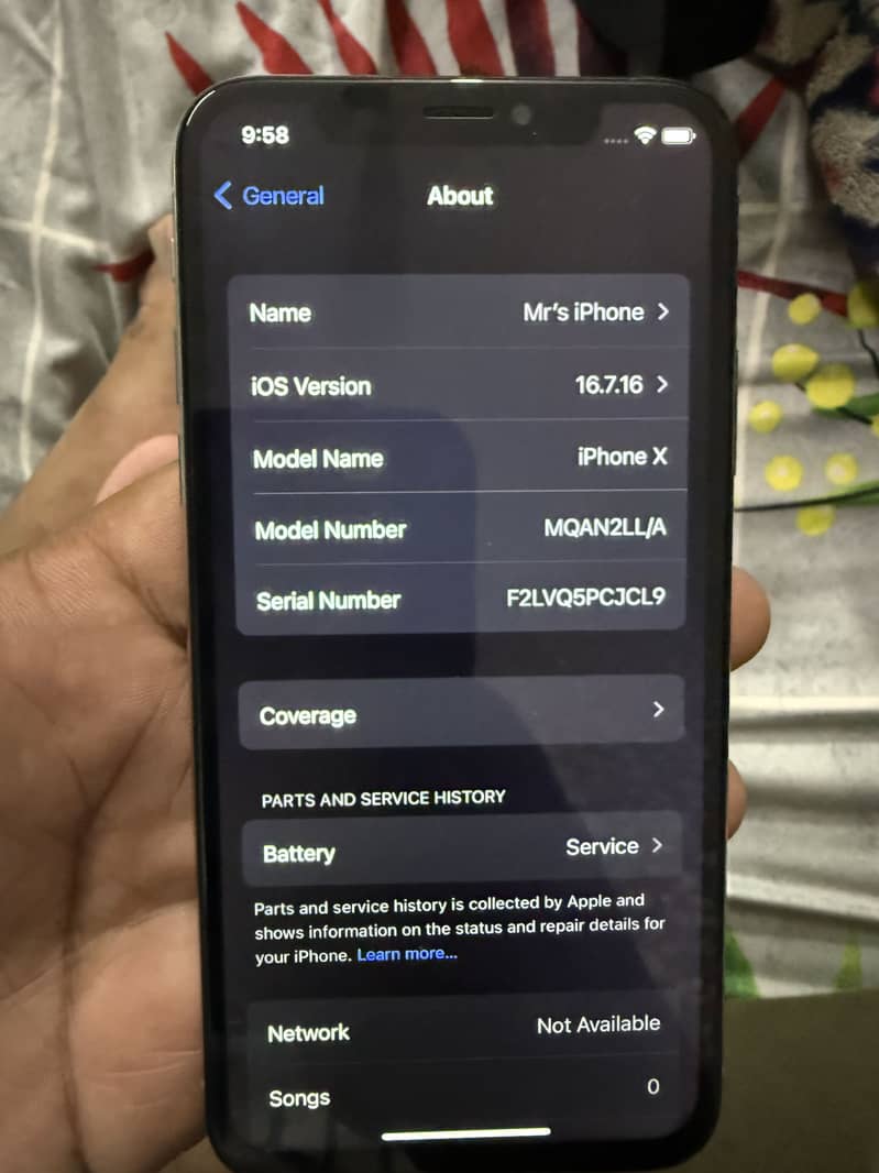 Apple iPhone X 5