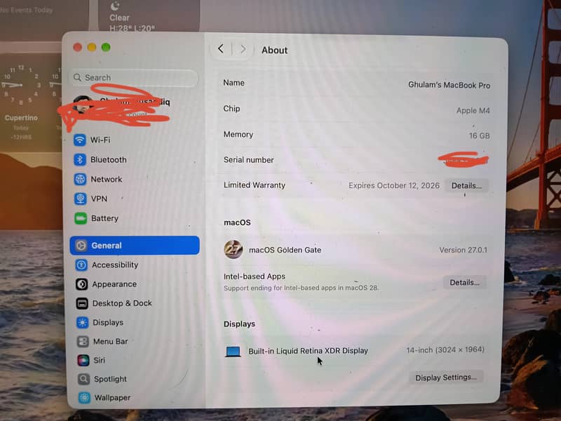 MacBook pro M4 3