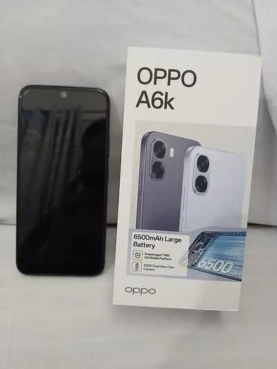 OPPO A6k only box open