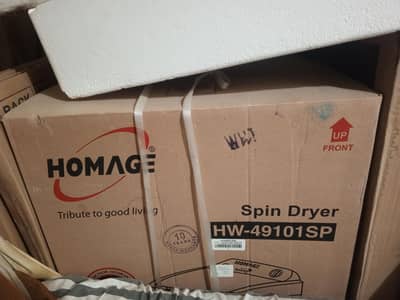 Homage only dryer 10kg capacity totally new