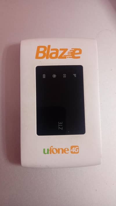 ufone 4G Blaze device high speed mobile broadband