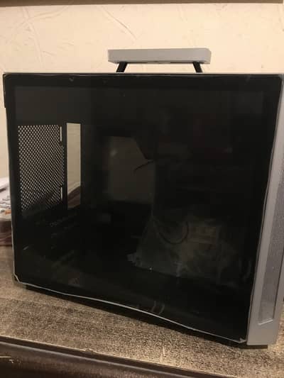 Lian Li TU-150WA Silver Aluminum Tempered Glass Mini-ITX Computer Case