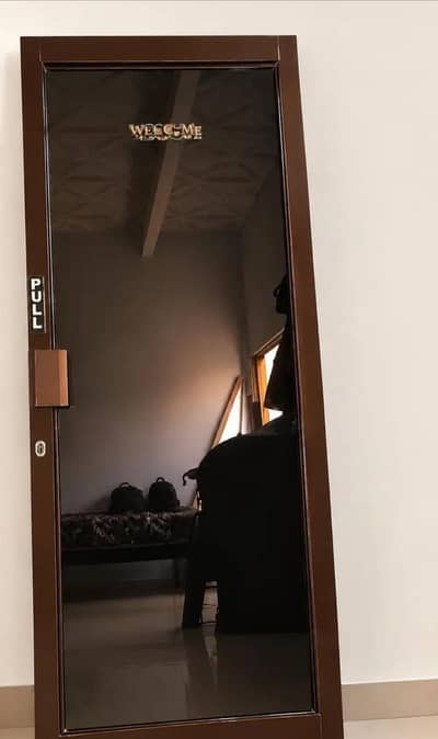 2 Aluminium Glass Doors