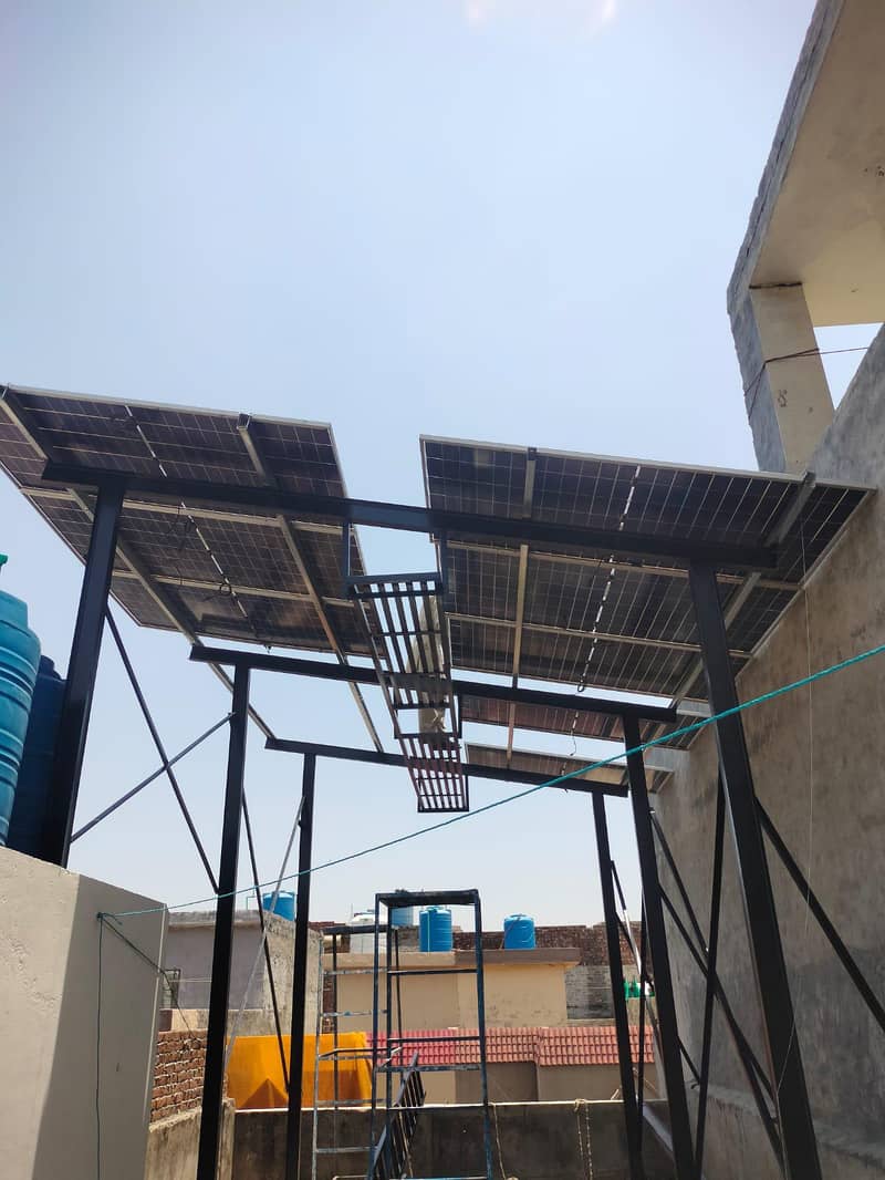 solar system installation 6