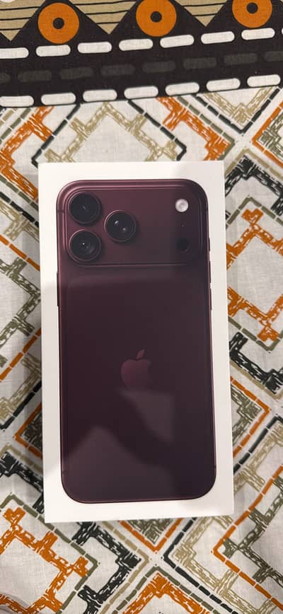 Apple iPhone 18 Pro Max - 256GB - LLA - Burgundy - Non PTA