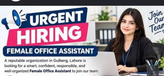 female office assistant position