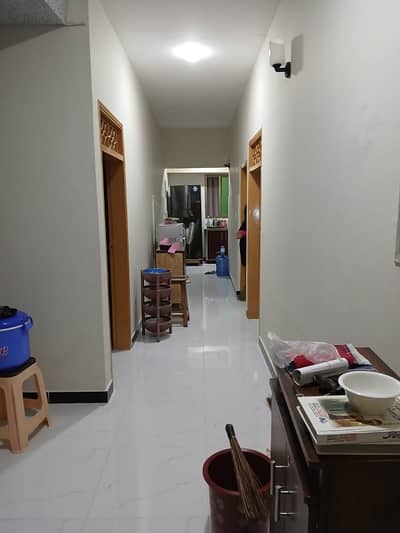 Gulshan Iqbal block 1 Portion For Rent  3 Bed DD 1st Floor 240 square yards  Rent Demand 1 Lac 20000 Like Brand New Portion *Code(16840)*