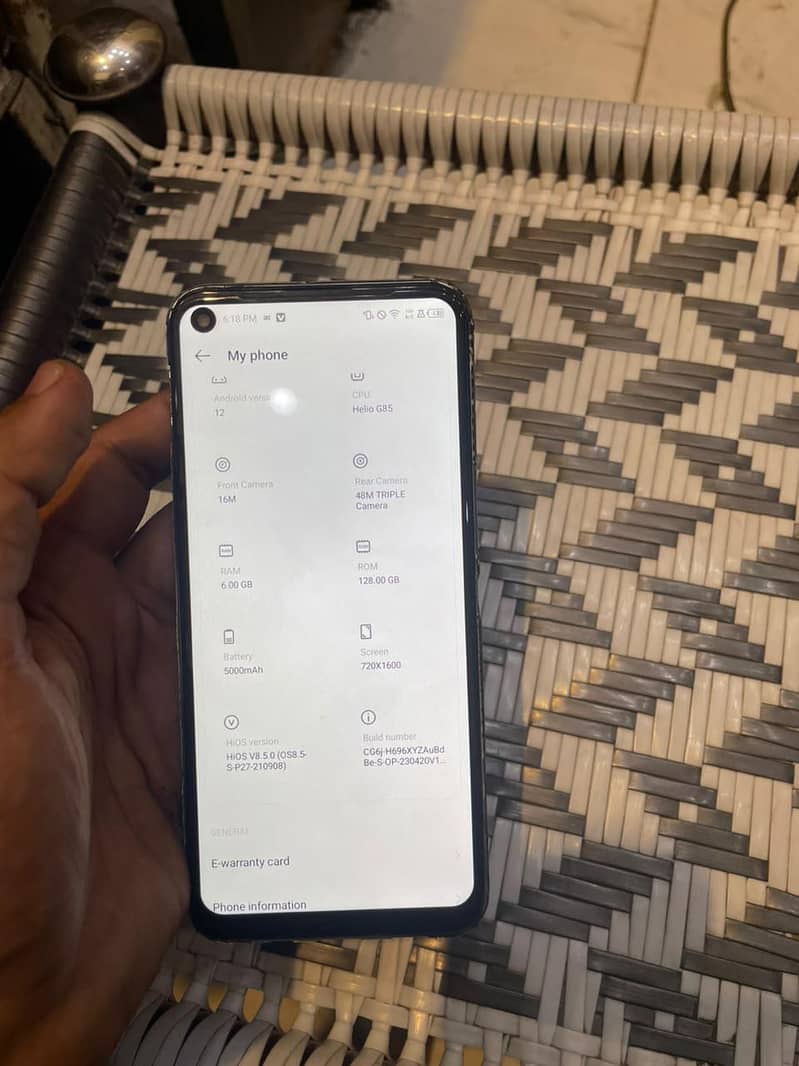 Tecno camon 17 7