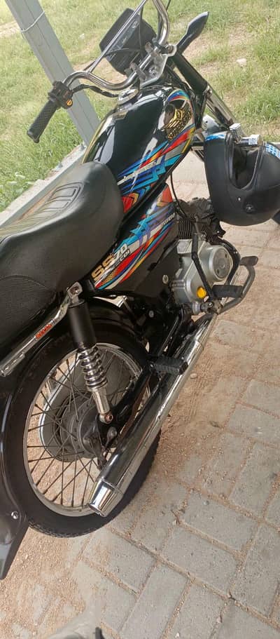 urgent sell Superstar 70cc 2024 modle colony karachi