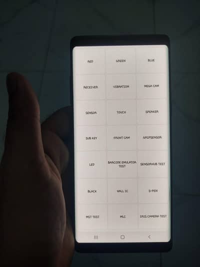 Samsung Mobile Note 8 6gb 64gb official approved