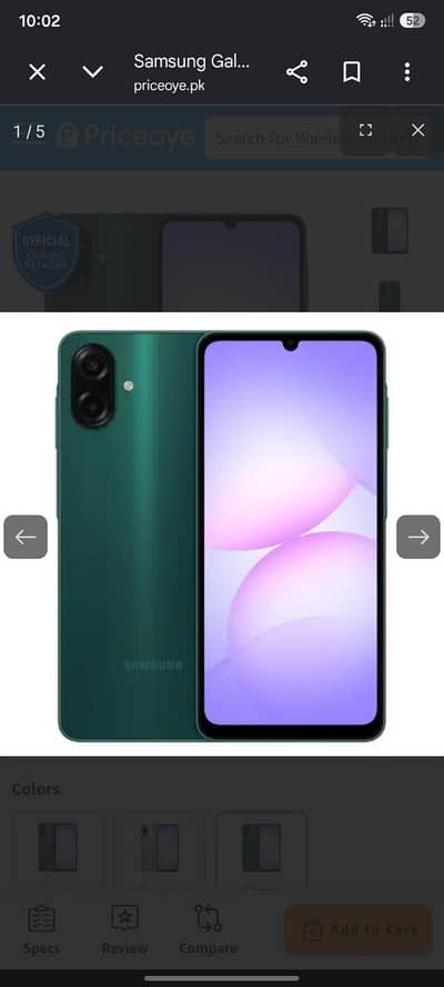 Samsung Mobile A07 4 64