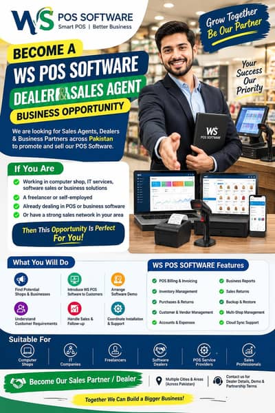 Field Marketing Representative Required – WS POS Software