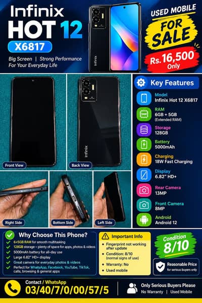 Infinix Hot 12