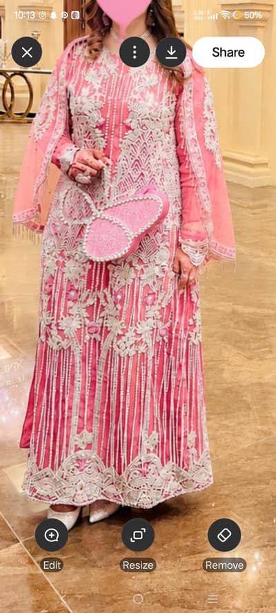 libas khas brand. only one time use dress