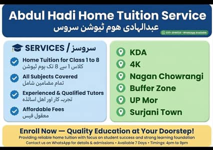 Home Tution services