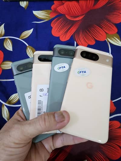 GOOGLE PIXE:,8 8/128GB DUAL SIM OFFICIAL PTA APPROVED 10/10 ZERO METER