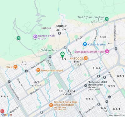 1,000 Sq. Yard House For Sale On Margalla Road, F-6/2 Islamabad
